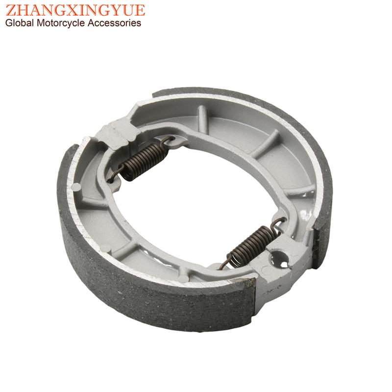 Scooter Brake Shoe Set For SYM VS125 VS150 Euromx125 Euromx150 Shark125 Shark150 HD125 HD250 4312A-H6B-900 HE1