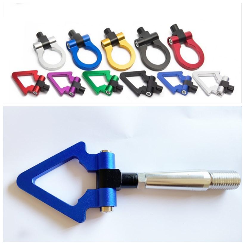 Kit de cârlig pentru inel de remorcare pentru mașină din Japonia din aluminiu din aluminiu CNC de curse față/spate pentru Mitsubishi Lancer EVO ține o remorcă de curse auto