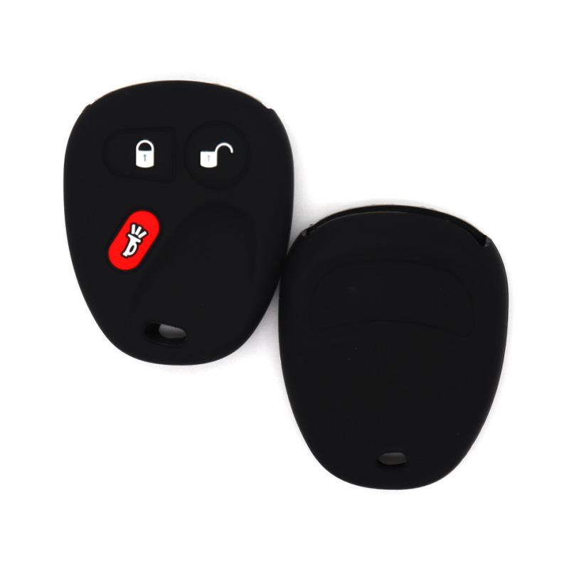 

Drop-proof key cover for Old Buick, New Century Lu Zun Jun Wei, Chevrolet Saab, GMC Shiraz, smart three-button key bag чёрный