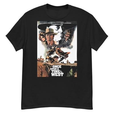 Once Upon A Time In The West Cult Spaghetti Western Fan Art T-shirt