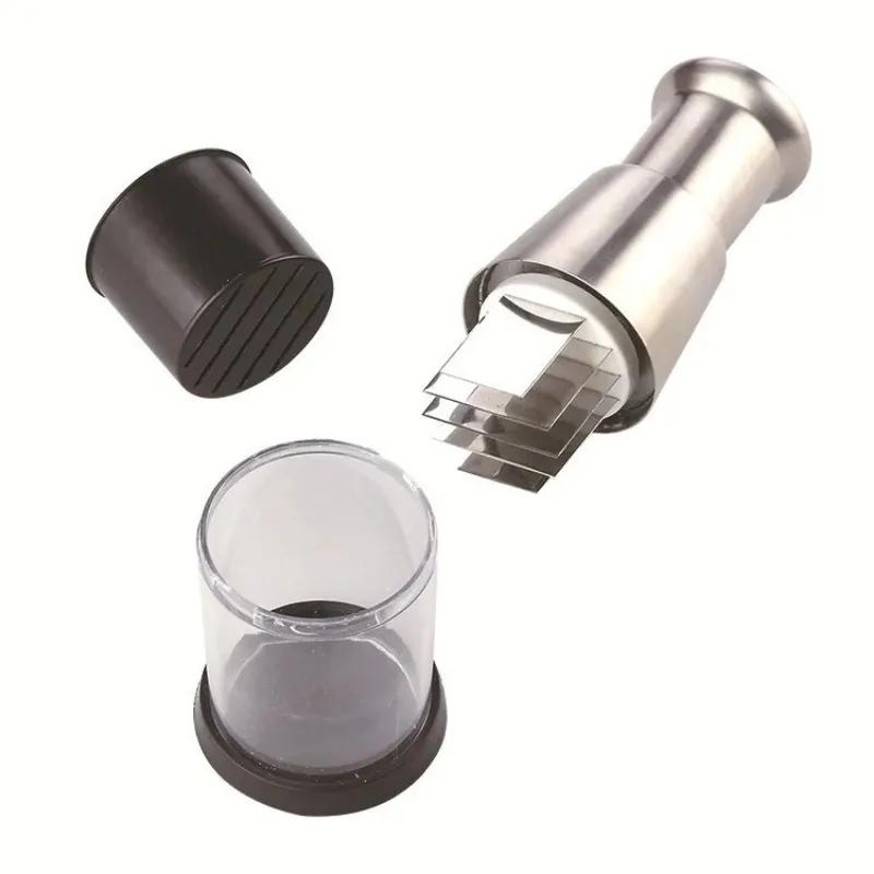 304 Stainless Steel Patting Knife Garlic Cutter Pressure Garlic Cutter Kitchen Stainless Steel Garlic Cutter