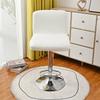 1PC Pu Leather Bar Stool Chair Cover Elastic Waterproof Short Back Office Chair Slipcover Stretch Dining Chair Cover for Party