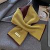 Warm Fabric Knitted Neck Warmer Soft Knitted Warm Neck Protector  Autumn Winter Season