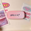 Pink Makeup Mirror Folding Invisible Cartoon Phone Holder Cute And Portable Back Sticker New Desktop Universal Adhesive Support