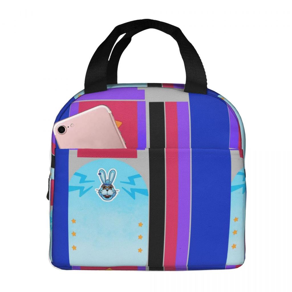 Glamrock Chica Fazbear Entertainment Insulated Lunch Bag for Women Office Cooler Thermal Food Box Tote  Lunch Boxes Container