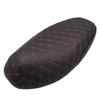1Pcs Faux Leather Seat Cushion Cover High Toughness Comfortable Seat Pad Cover Dustproof Waterproof Easy Clean Motor Accessory