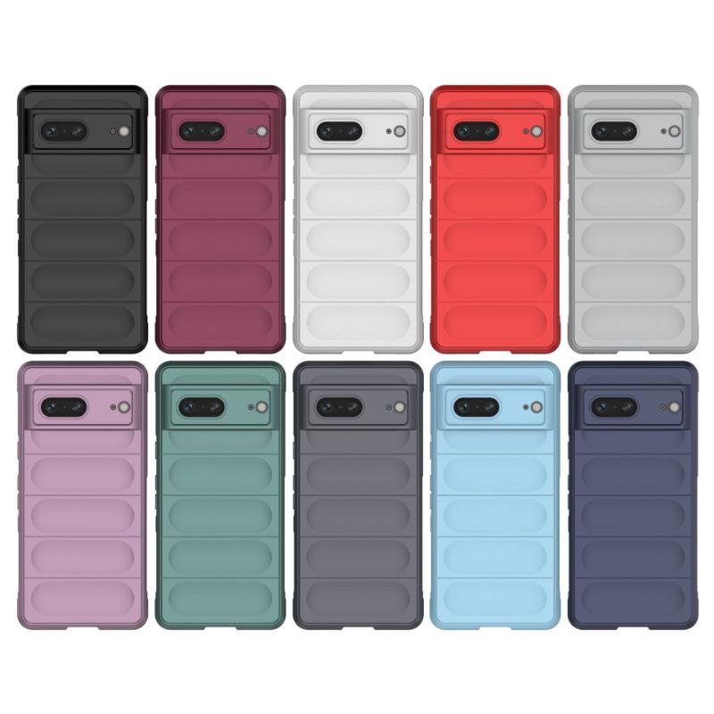 Case For Google Pixel 8A 7A 6A 5G Back Cover Case Soft Silicone Anti-fall Shockproof Protection Funda Coque Phone Cases