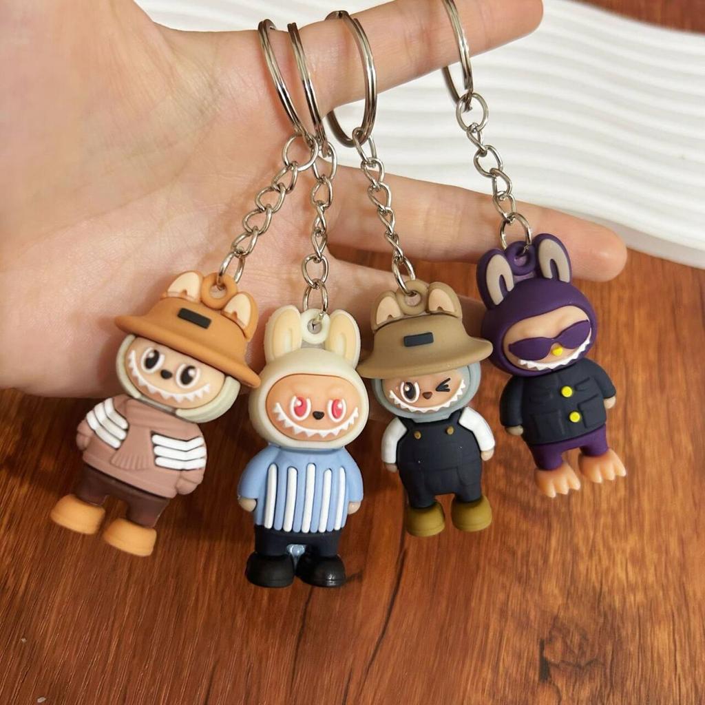 Labu Cloth Keychain Children's Student Schoolbag Pendant Kindergarten Children's Small Gifts Exquisite Pendant