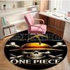 One Piece Print Round Rug, Washable Floor Carpet, For Entryway Dorm Laundry Room Office Study, Home Decor Birthday Christmas Gift