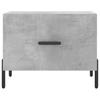 Vidaxl Couchtisch, Beton Grau, 50x50x40 cm