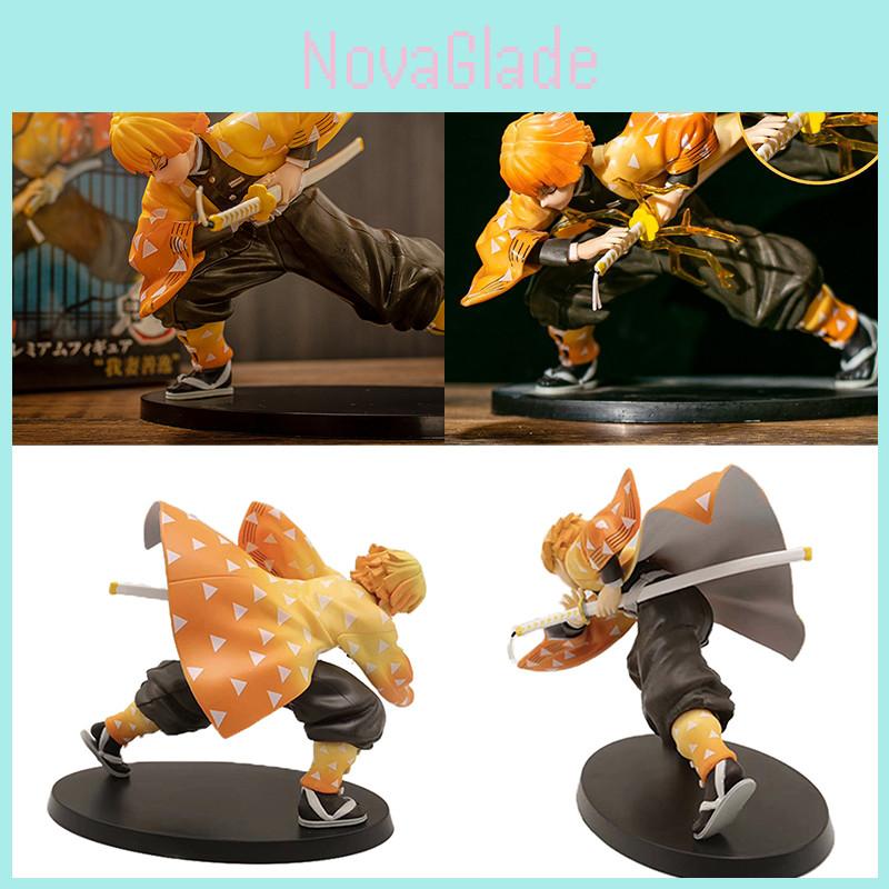 Wykwintnie wykonana figurka modelu Agatsuma Zenitsu z Demon Slayer