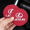 2Pcs Suede Car Water Cup Bottle Holder Anti-slip Mat Pad For Lexus RX300 IS200 IS250 ES350 Ct200h UX250h NX300h ES300h RX400h LS