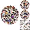 50pcs Bungo Stray Dogs Stickers Reusable Decor For Laptop Trolley Case Graffiti
