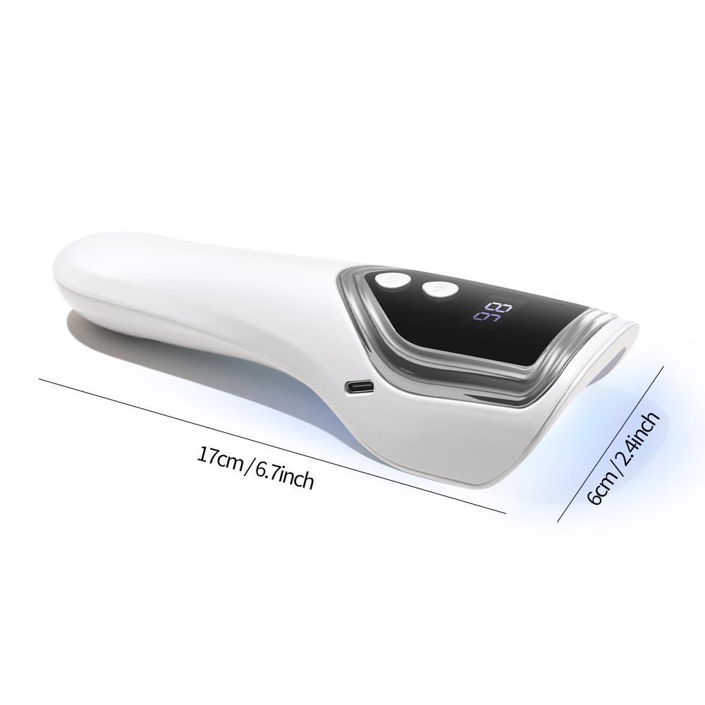 YIKOOLIN USB Rechargeable UV LED Nail Lamp Handheld Mini Manicure Light with 5 Lamp Beads for Quick Drying Gel Nail Polish