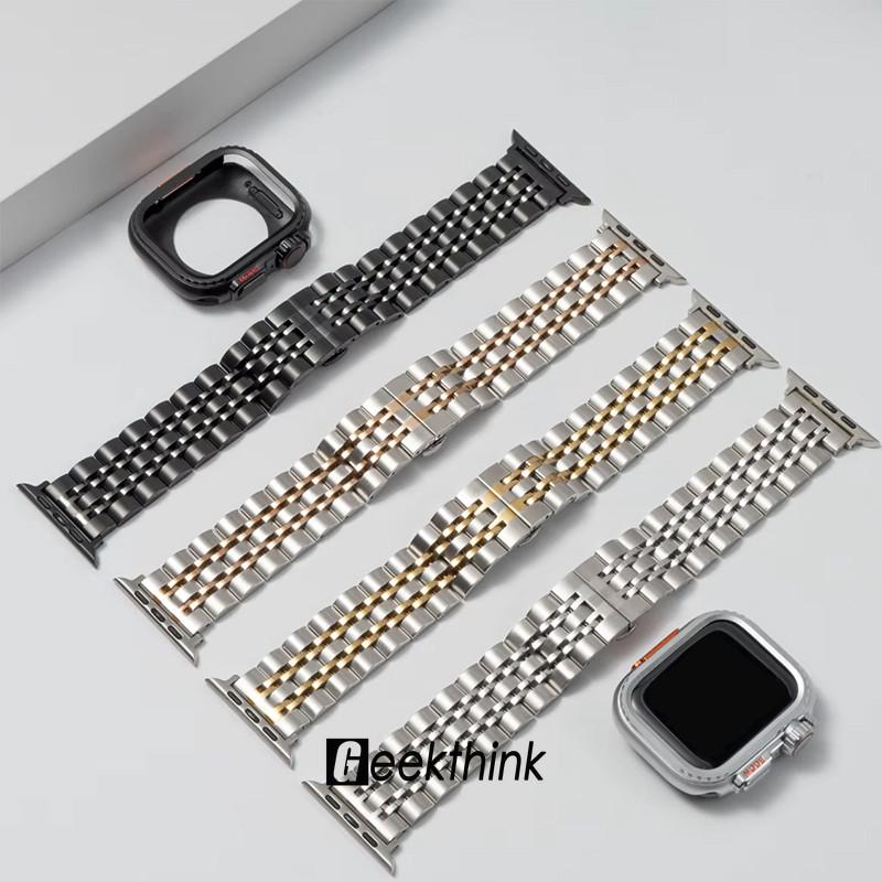 Metal Strap+Metal Case for Apple Watch Series 11 46mm 42mm Ultra 3/2/1 49mm 45mm 44mm Band for Series 11 10 9 8 7 6 5 SE2 SE3 4