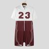INCERUN Men Short Sleeve Letter Print Patchwork Fitted Pajamas Jumpsuits Romper Bodysuits