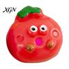 Decompression Toy Cartoon Vegetable Squeeze with Bell Ball Chain Stress Slow Anxiety Relief Rising Sensory Fidget Keychain Hanging Decoration