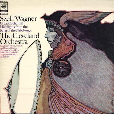 LP Record GEORGE SZELL CLEVELAND ORCHESTRA  Wagner Great Orchestral Highlights  SONC10167 CBS SONY Japan Classical Used