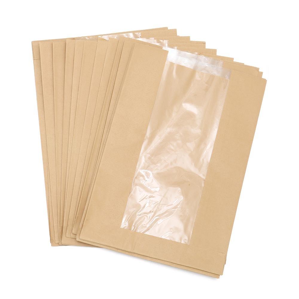 Papírové sáčky na chleba 13,7x8,2x3,9 palce Sáčky na chleba pro domácí chléb Malé pekárny