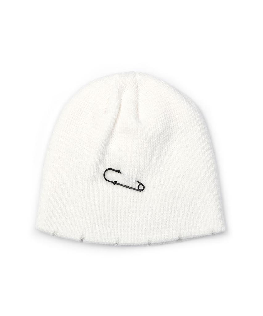 BLACKBLOND Bibbidi Goblin Graffiti Custom Beanie (White)