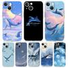 Phone Case For iPhone 17 Cases iPhone Air 16 15 12 13 14 Pro Max 7 8 Plus 16Pro iPhone11 Soft Cover Dolphin Whale Couple