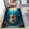 Abstract Art Musical Instruments Rug Print Floor Mat Carpet for Living Room Bedroom Large Soft Carpet Home Children's Room Mat