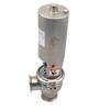 1.5" 2" 2.5" Tri Clamp SUS 304 Stainless Steel Sanitary Pneumatic Reversing Switch Direction Valve Homebrew Beer