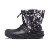 Classic Lined Neo Puff Tie Dye Boots 'Black White' 207328-001