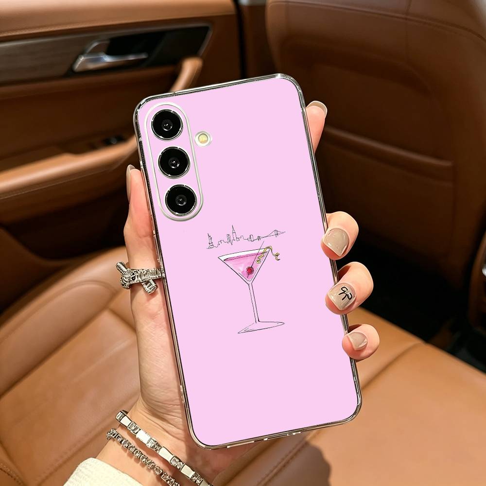 Sex And The City Phone Case For Samsung Galaxy A71,A70,A52,A51,A40,A30 Transparent Cover