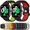 Sports Silicone Strap for Redmi Watch 4 5 6 Band Accessories Replacement Breathable Bracelet Smartwatch Xiaomi Band 8 9 Pro Belt