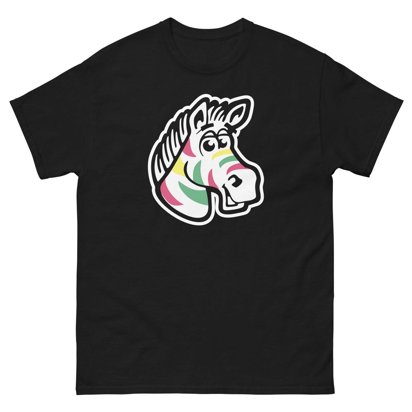 

Yipes Fruit Stripe Zebra Gum Mascot Graphic 100% Cotton T-shirt Mens Tees Top Unisex classic tee 2XL