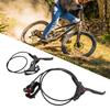 Mountain Bike Accessories WAKE Hydraulic Disc Brake Set Mountain Bike Double Piston Drive Front and Rear Hydraulic Disc Brakes