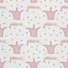 Outdoor Decorative Fabrics Oxford - Princess, Crown Motif