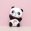 China Plush Panda Toy Cartoon Keychain Bag Decoration Animal Pendant Gift Doll