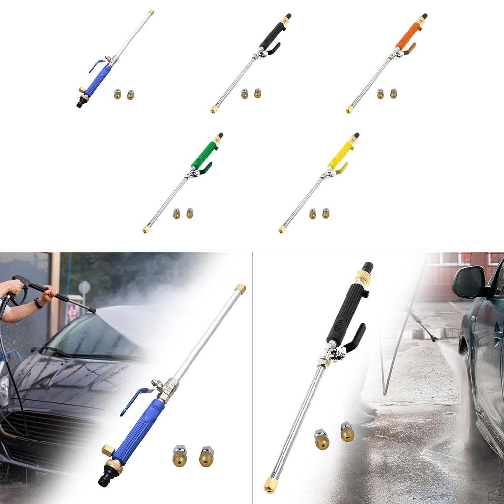High Pressure Washer Extension Rod Accessories Home Use Easy To Install Fan Sprays Tip