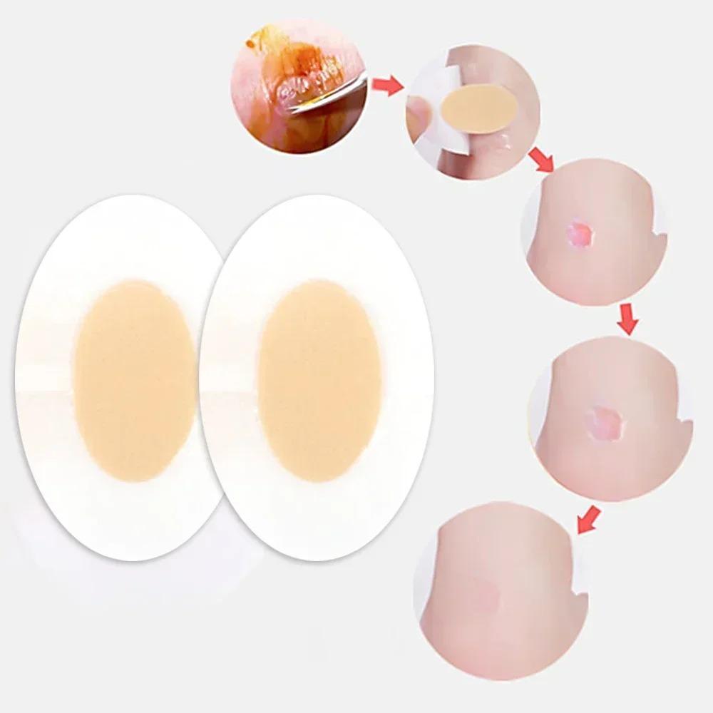 Gel Heel Protector Foot Patches Adhesive Blister Pads Heel Liner Shoes Stickers Pain Relief Plaster Foot Care Cushion Grip