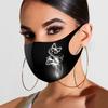 Adult Mask Printed Mask for  Washable Face Mask