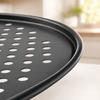 Non Stick Perforated Pizza Pan Set 9/10/11/12/14 Inch Cooking Plate  Crispy & Bubbly