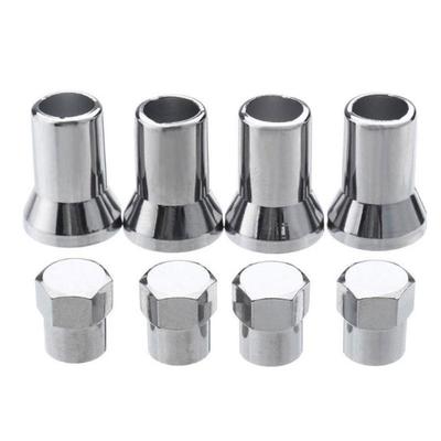 4Pcs TR413 Chrome Car Truck Tire Wheel Tyre Valve Stem Hex Caps Sleeve Covers