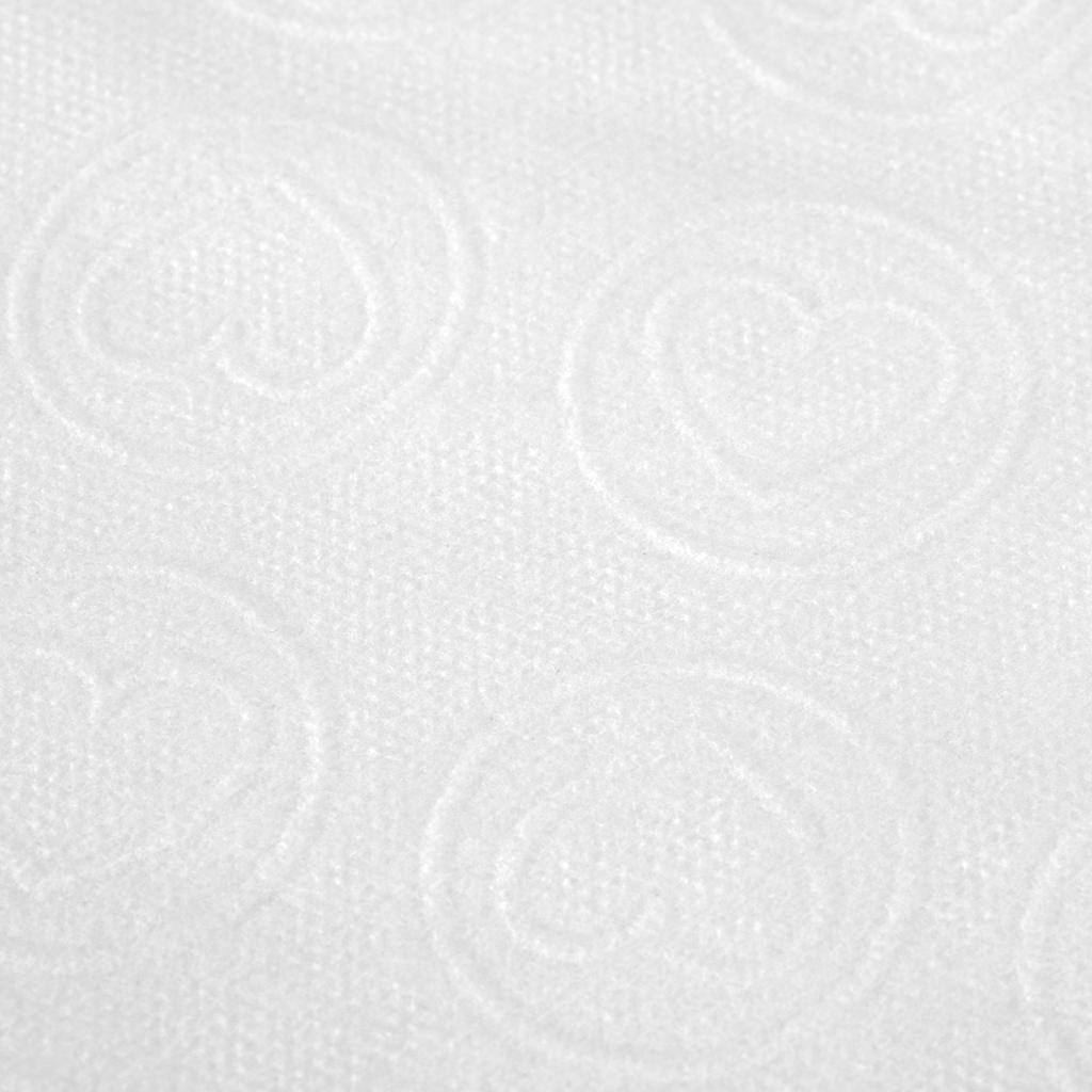 Jednorazowe Chusty Zabiegowe 20 Szt. 70 X 40 Cm Białe Serca