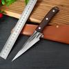 Coltello per disossare da cucina forgiato fatto a mano Coltello da pesca portatile per barbecue Mannaia per carne affilata Taglierina per verdure