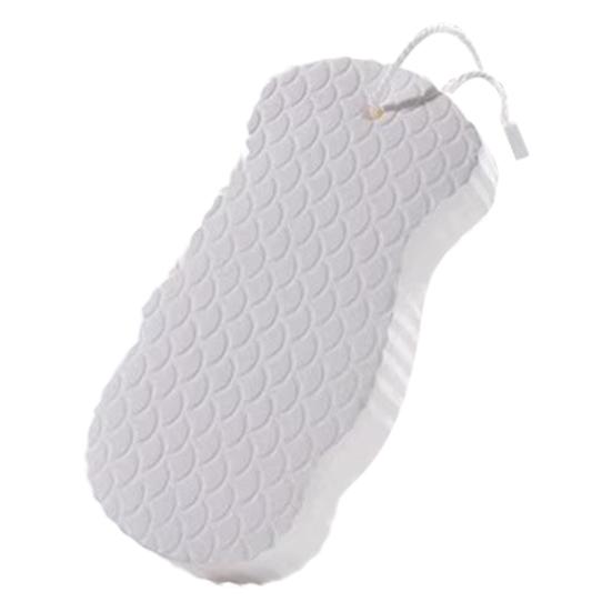 Reusable Bath Scrubber Gentle Skin Scrubber with Lanyard Efficient Exfoliation Dead Skin Remover Universal Skin Type Bath Accessory
