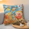 Cushion Cover  Linen  SkinFriendly Soft Decorative Case For Sofa Home Decor Vintage Anime SSaint Seiya Pillow cover