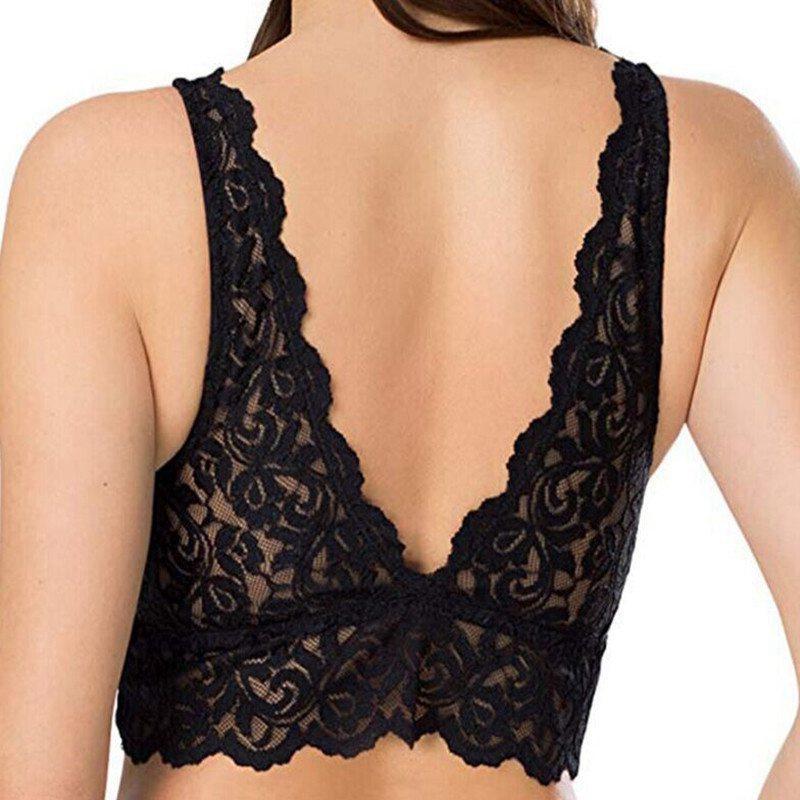 Sexy Bra Temptation See-through Vest Lace Lingerie