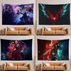 DDevil May Cry Tapestry Wall Hanging Tapestry Art Deco Blanket Curtain Hanging At Home Bedroom Living Room Decor