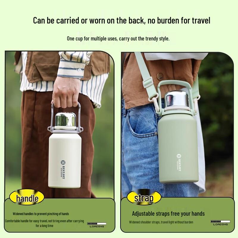Fuguang Shixi Large Capacity Stainless Steel Thermos