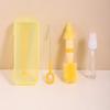 ABS Bottle Cleaning Brush Set TPR Bottle Brush Pacifier Straw Scrubber Nylon Travelbottle Glass Cup Washing Tool Bowl