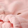 Thickened Embroidered Coral Velvet Bear Dry Hair Hat for Women with Fine Fiber Strong Absorbent Quick Drying Headscarf