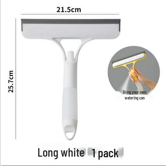 

Dual-Sided Household Squeegee with Spray Bottle & Brush for Mirrors and Glass