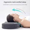 Pillow Positioner For Side Sleepers Memory Foam Oblong Shape Piercing Holes Relieve Ear Pain Iammation Pain Relief Ear Pillow